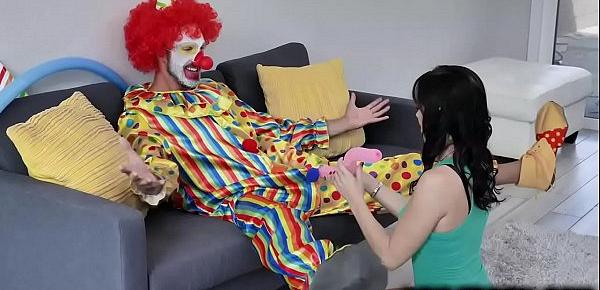  Hot MILF Alana Cruise hires a clown for her birthday and got surprise when the horny clown gave her an awesome birthday sex.